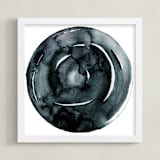 "Black Pearl" - Art Print in Black Pearl by Naomi Ernest - Framed
