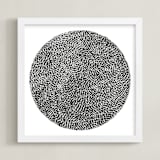 "Rice" - Art Print in Black by Bryn Wears-Fitipaldi - Framed