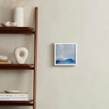 "Fleeting Light" - Art Print in Soft Blue by Julia Contacessi - In a Room