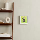 "Wild Rabbit" - Art Print in Pear by Betty Hatchett - In a Room