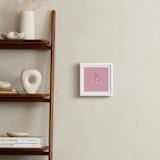 "Sargasso" - Art Print in Bubblegum Pink by Lynann Colligan - In a Room