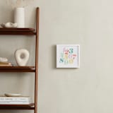 "Numerals" - Art Print in Flamingo by Carolyn Kach - In a Room