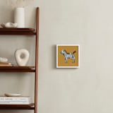"Safari Pair 1" - Art Print in Saffron by Farinaz Vaseghi - In a Room