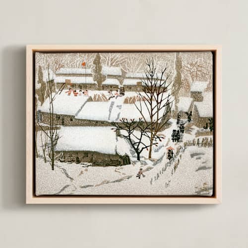 This is a coffee art with standard by Zhihua Tu called morning snow