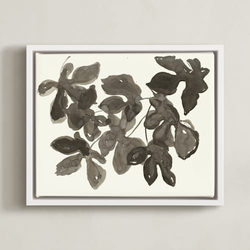 This is a ink wash grey sepia art with standard by Lise Gulassa called light dappled