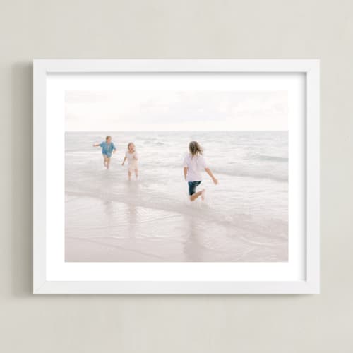 This is a white photo art with standard by Minted called the big picture