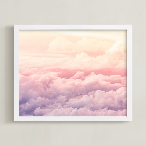 This is a taffy art with standard by Rebecca Rueth called cloudscape