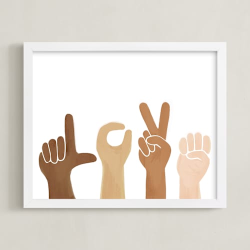 This is a skin tones art with standard by Jessie Steury called love letters