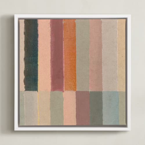 This is a mauve art with standard by Lindsay Megahed called piano bars ii
