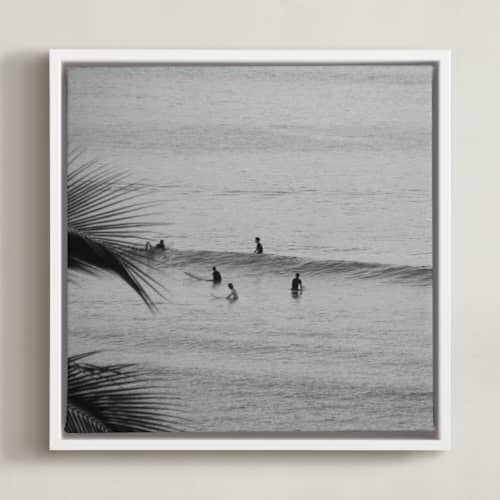 This is a black and white art with standard by Annie Seaton called don't worry, be happy ii
