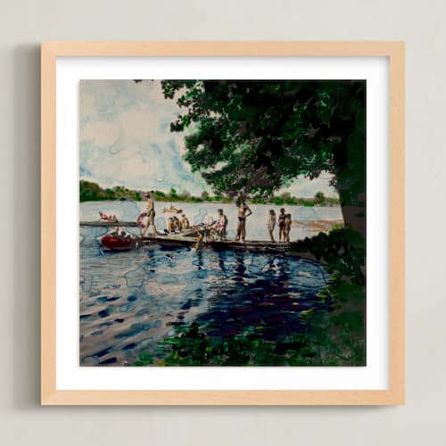 This is a water art with standard by Sumak Studio called color photography: lake
