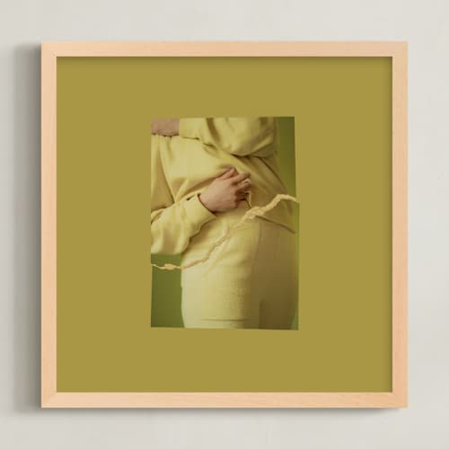 This is a velvet saffron art with standard by Kelsey Mucci called more beautiful than before