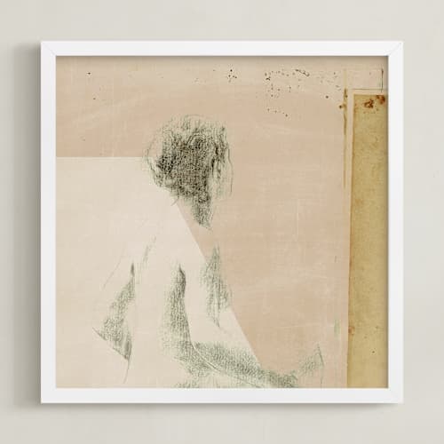 This is a neutral glow art with standard by Debra Pruskowski called morning light