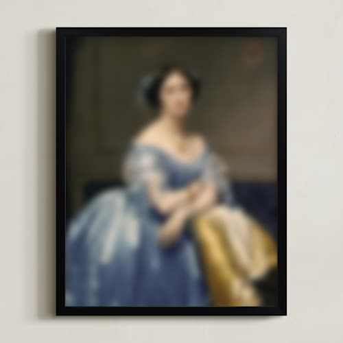 This is a azure art with standard by Studio Suku called lady in blue