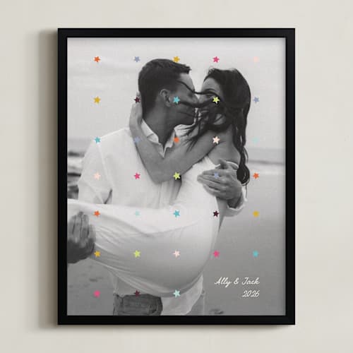 This is a gumdrop photo art with standard by Ellen Schlegelmilch called framed photo: sparkling overlay
