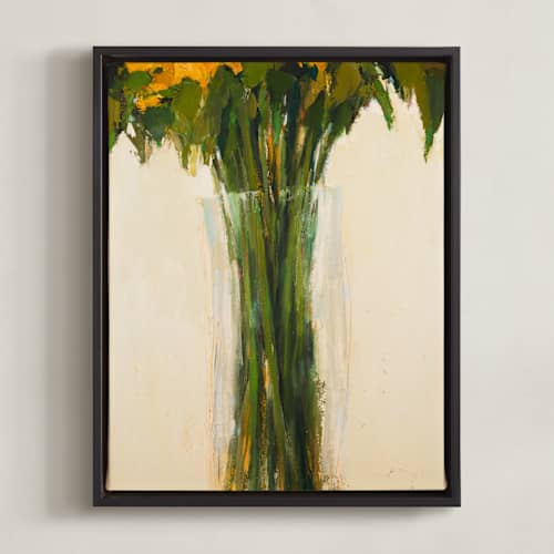 This is a saffron art with standard by Wendy Keller called glass vases 1