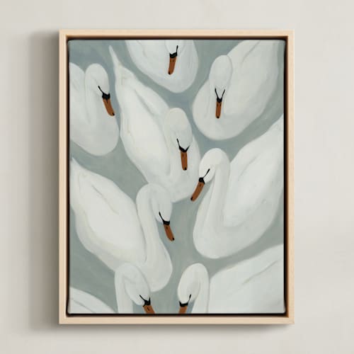 This is a river mist art with standard by Haley Knighten called common ground