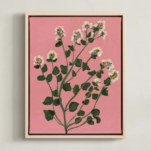This is a spring pink art with standard by Joanna Rosado called meadow beauty