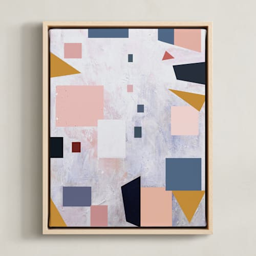 This is a pale pink fun art with standard by Vanessa Ryan called early autumn