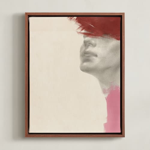 This is a vintage tan art with standard by jinseikou called rojo