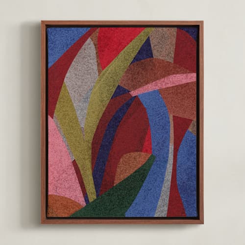 This is a rainbow art with standard by Carrie Moradi called dreaming of anini 1