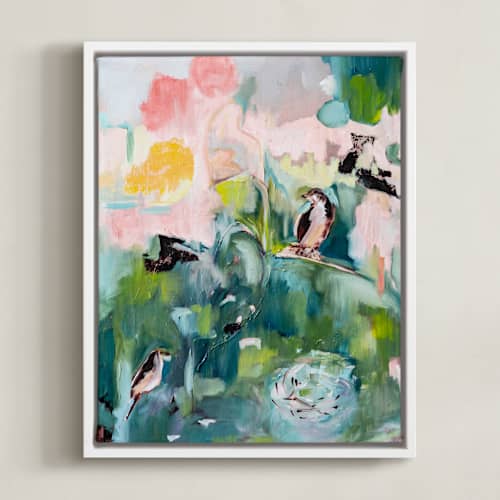 This is a forest art with standard by Mary Ketch called your secret is safe with me