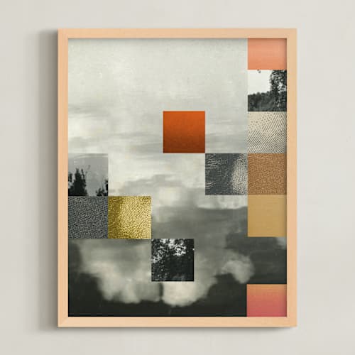This is a sunset art with standard by Sumak Studio called photographic memory 1