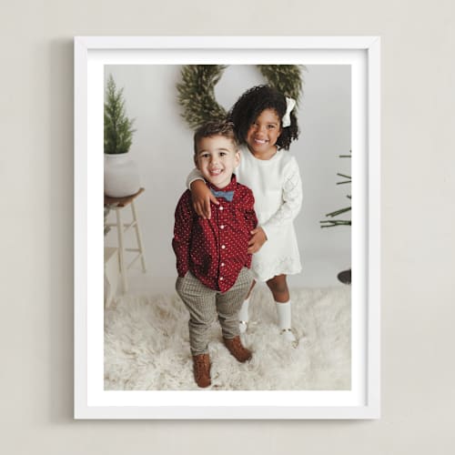 This is a white photo art with standard by Minted called the big picture