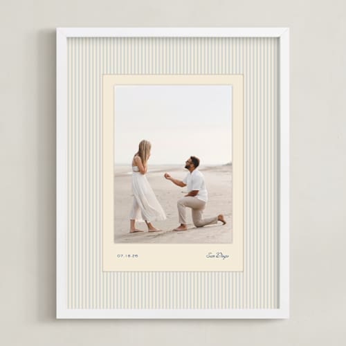 This is a azure photo art with standard by Creo Study called luxe stripes: portrait