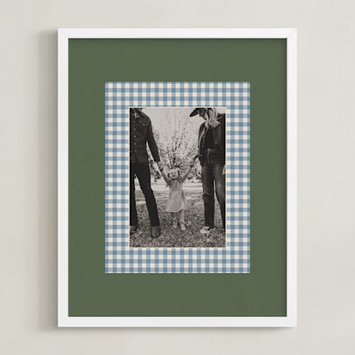 This is a forest photo art with standard by Kelly Watkins called gingham: portrait