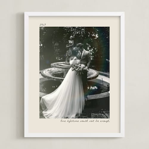 This is a bone photo art with standard by Brittney Jensen called love of a lifetime: portrait