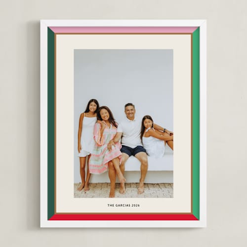 This is a brights photo art with standard by Inkblot Design called bold frame: framed photo
