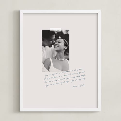 This is a ocean photo art with standard by Jenny Millington called love scribble: portrait