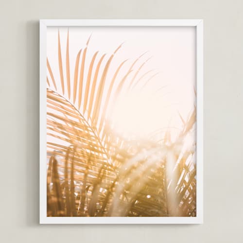This is a blush art with standard by Kamala Nahas called pretty palms i