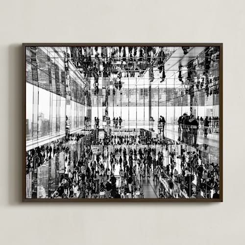 This is a noir art with standard by LindseyErin called seeing double