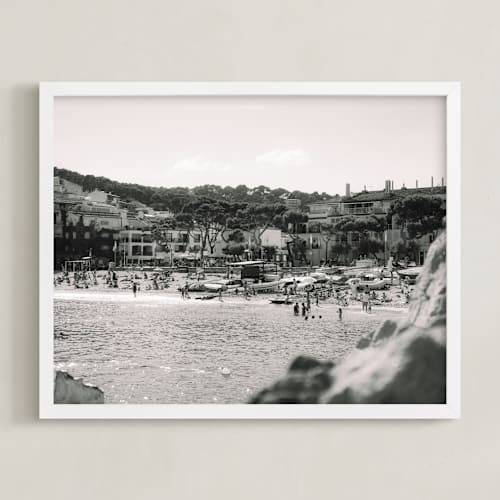 This is a black & white art with standard by Ellen Schlegelmilch called euro summer