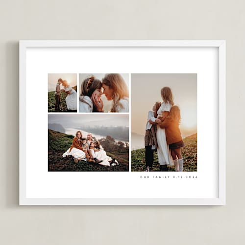 This is a sugar photo art with standard by Angela Garrick called four photo: landscape framed photo