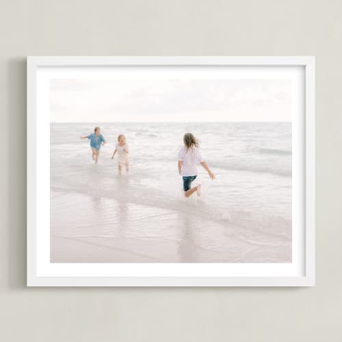 This is a white photo art with standard by Minted called the big picture