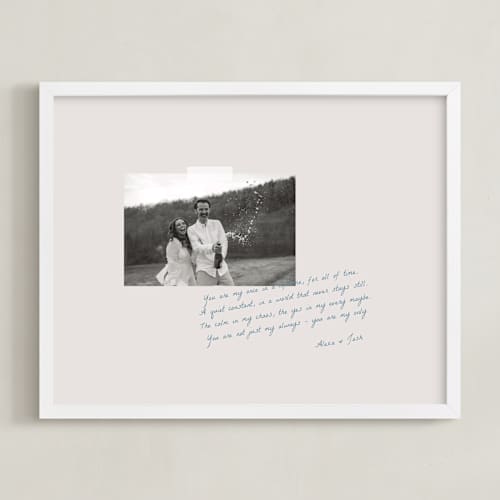 This is a ocean photo art with standard by Jenny Millington called love scribble: landscape
