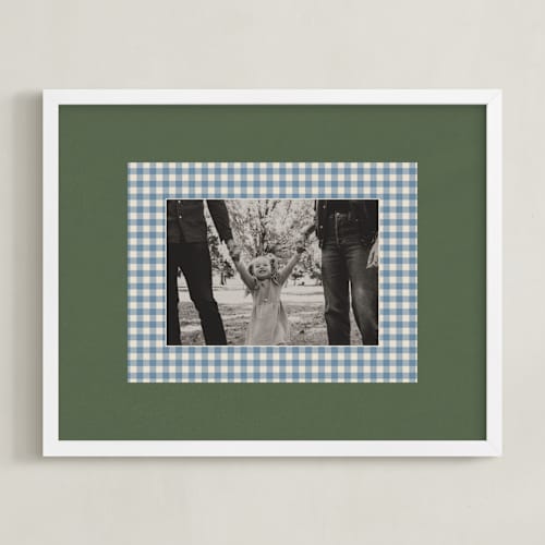 This is a forest photo art with standard by Kelly Watkins called gingham: landscape