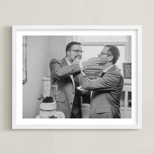 This is a white photo art with standard by Minted called the big picture