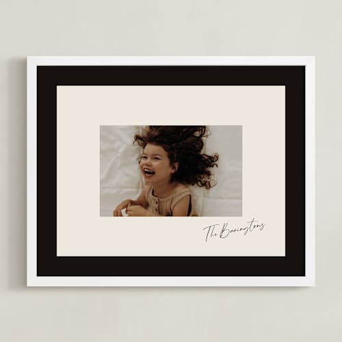 This is a vanilla photo art with standard by Lori Wemple called bold frame: landscape