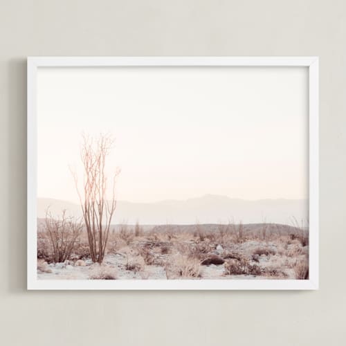 This is a morning blush art with standard by Kamala Nahas called ocotillo ii