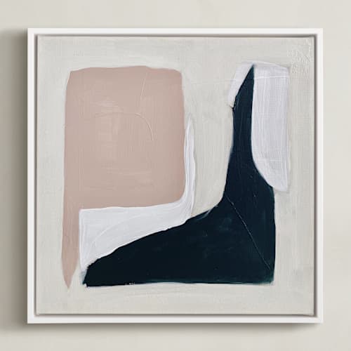 This is a blush art with standard by Cait Courneya called certainty no.1