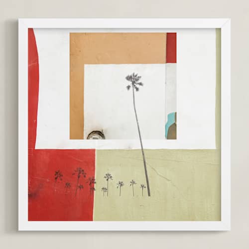 This is a warm multi art with standard by Shannon Howard called california abstract 1