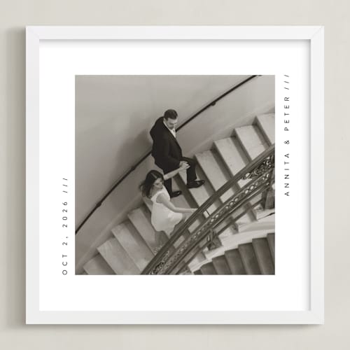 This is a ink photo art with standard by Lucrecia Caporale called framed photo: contemporary typo
