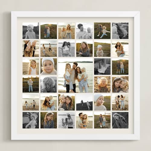 This is a sand photo art with standard by Kamala Nahas called squared away 33 photo