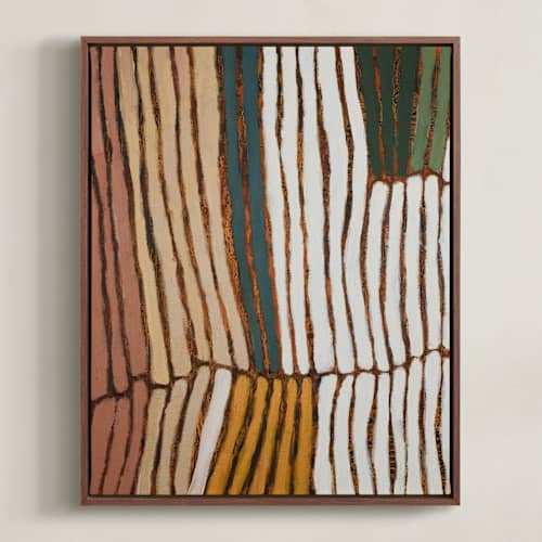 This is a ocean art with standard by Wendy Keller called rows 2