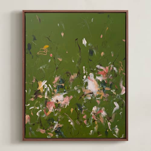 This is a olive art with standard by Marcy Parks called give me space, please