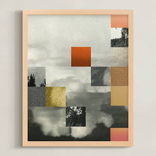 This is a sunset art with standard by Sumak Studio called photographic memory 1